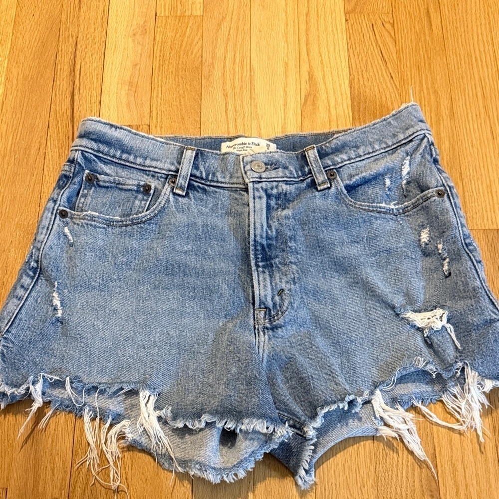 Abercrombie & Fitch The Cutoff Short High Rise Sz 6/28